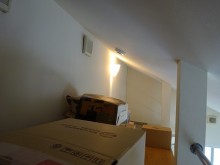 パステルカラーの間仕切り壁で圧迫感のない快適空間に　目黒区 K様邸